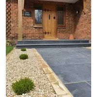 Charcoal Porcelain 20mm Bullnose Step