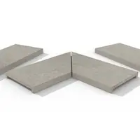 Astor Grey Porcelain 40mm Downstand Coping Stones