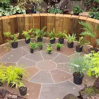Autumn Brown Sandstone Circle