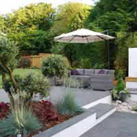 Black Granite Paving