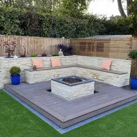 Chestnut Grooved Composite Decking