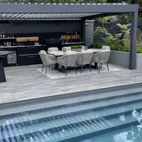 Cinder Porcelain 36mm Bullnose Step