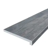 Cinder Porcelain 40mm Downstand Step
