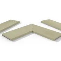 Corda Porcelain 40mm Downstand Coping Stones