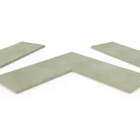 Corda Porcelain 5mm Chamfered Coping Stones