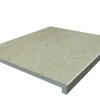Cream Porcelain 40mm Downstand Step