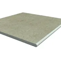 Cream Porcelain 20mm Bullnose Step