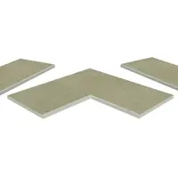 Cream Porcelain 5mm Pencil Round Coping Stones