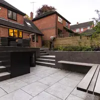 Silver Grey Porcelain Paving