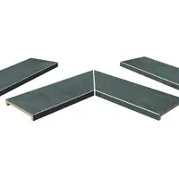 Anthracite Porcelain 40mm Downstand Coping Stones