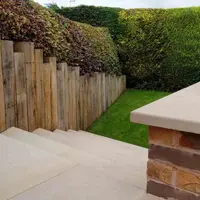 Buff Smooth Sandstone Pencil Round Coping Stones