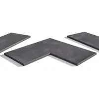 Florence Dark Porcelain 5mm Chamfered Coping Stones
