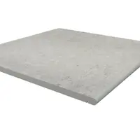 Florence Grey Porcelain 20mm Bullnose Step