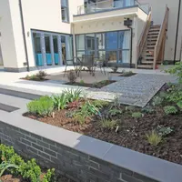 Steel Grey Porcelain 20mm Bullnose Coping Stones