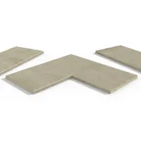 Golden Stone Porcelain 5mm Chamfered Coping Stones