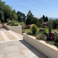 Harvest Sawn Sandstone Pencil Round Coping Stones