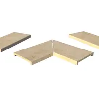 Jura Beige Porcelain 40mm Downstand Coping Stones