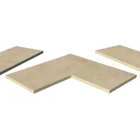Jura Beige Porcelain 5mm Pencil Round Coping Stones