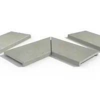 Light Grey Porcelain 40mm Downstand Coping Stones