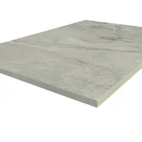 Marble Grey Porcelain 5mm Chamfered Step