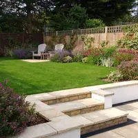 Mint Indian Sandstone Rock-Faced Coping Stones