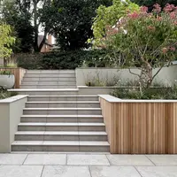 Jura Grey Porcelain 5mm Chamfered Step