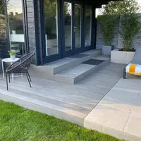 Pebble Grey Brushed Composite Decking