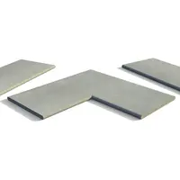 Polished Concrete Porcelain 20mm Bullnose Coping Stones