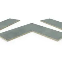 Polvere Porcelain 5mm Chamfered Coping Stones