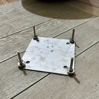Deluxe Pergola Base Levelling Plates