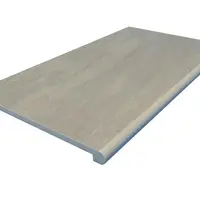 Raj Green Porcelain 36mm Bullnose Step