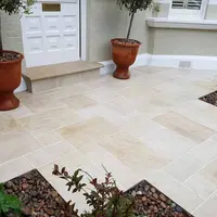 Multi Mint Sawn Sandstone Paving