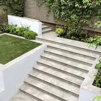 Silver Contro Porcelain 20mm Bullnose Step