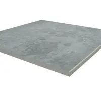 Silver Contro Porcelain 5mm Chamfered Step