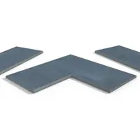 Slab Coke Porcelain 20mm Bullnose Coping Stones