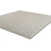 Slab Khaki Porcelain 20mm Bullnose Step