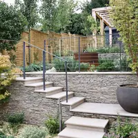 Jura Beige Sawn Limestone Bullnose Step