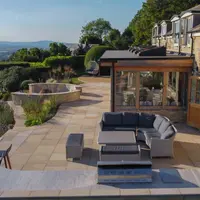 Buff Sawn Sandstone Paving