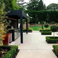 Golden Stone Porcelain Paving
