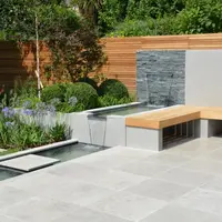 Jura Grey Sawn Limestone Pencil Round Coping Stones