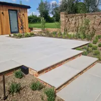 Urban Grey Porcelain 36mm Bullnose Step
