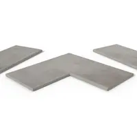 Venetian Grey Porcelain 20mm Bullnose Coping Stones