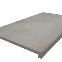 Venetian Grey Porcelain 40mm Downstand Step