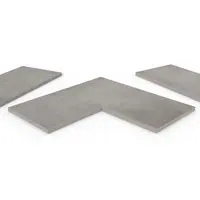 Venetian Grey Porcelain 5mm Chamfered Coping Stones