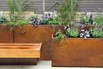 Corten Steel Planters