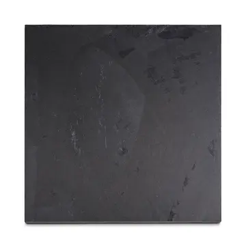 Colour variation 5 Brazilian Black Slate Bullnose Step