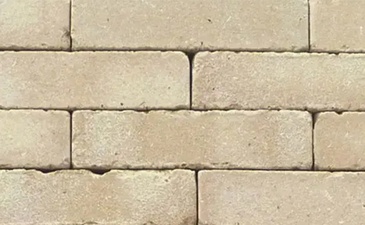 Close-up of Westminster clay pavers laid in running bond pattern, showing even colour and texture. Free UK delivery available.