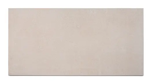 Single panel of Desert Beige DesignClad porcelain cladding, showing creamy colouring. Free UK delivery available.
