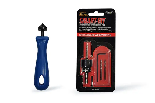 Finishing Tool and Smart bit next to each other.