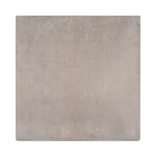 Individual Polished Concrete imitation porcelain paving slab photographed directly from above.